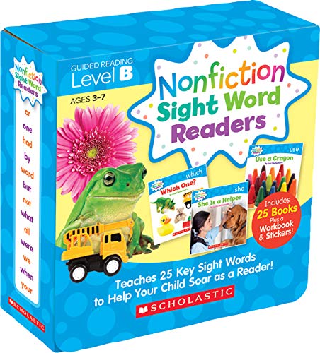 Beispielbild fr Nonfiction Sight Word Readers Parent Pack Level B: Teaches 25 key Sight Words to Help Your Child Soar as a Reader! (Nonfiction Sight Word Readers Parent Packs) zum Verkauf von BooksRun