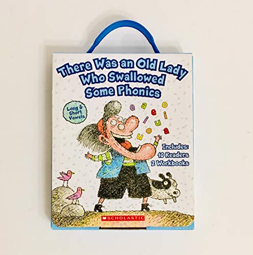 9780545857758: THERE WAS AN OLD LADY WHO SWALLOWED SOME PHONICS - 12 BOOK BOX SET