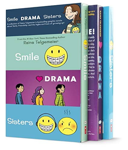 9780545858205: Smile, Drama & Sisters Boxed Set