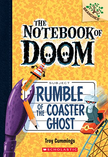 Beispielbild fr Rumble of the Coaster Ghost: A Branches Book (The Notebook of Doom #9) zum Verkauf von SecondSale