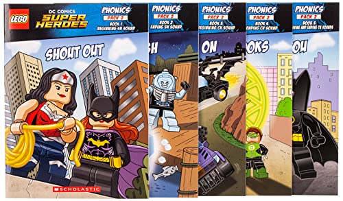 Imagen de archivo de Phonics Boxed Set #2 (LEGO DC Super Heroes) a la venta por Half Price Books Inc.
