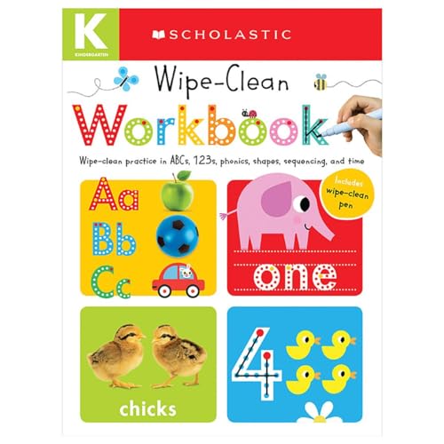 9780545903264: Kindergarten Wipe-Clean Workbook: Scholastic Early Learners (Wipe-Clean Workbook)