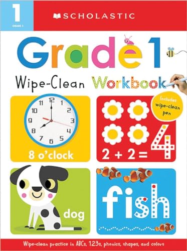 Stock image for First Grade Wipe-Clean Workbook: Scholastic Early Learners (Wipe-Clean) for sale by Blackwell's