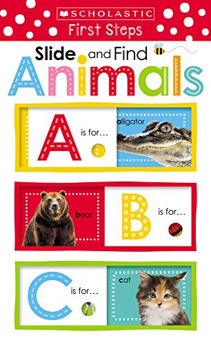 Beispielbild fr Animals ABC: Scholastic Early Learners (Slide and Find) zum Verkauf von Better World Books