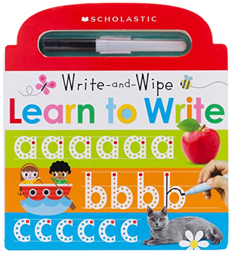 Imagen de archivo de Learn to Write: Scholastic Early Learners (Write and Wipe) a la venta por Blackwell's