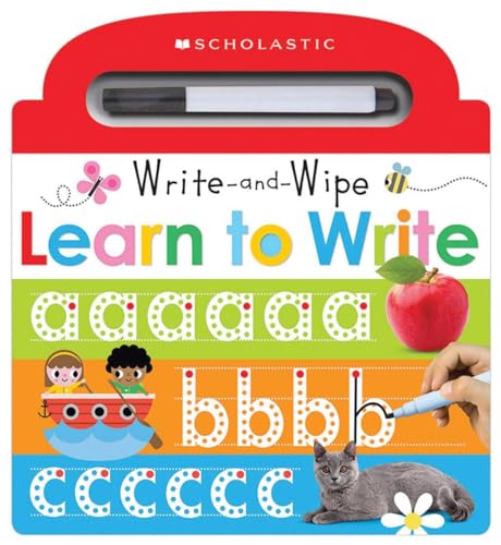 Stock image for Learn to Write: Scholastic Early Learners (Write and Wipe) for sale by Blackwell's