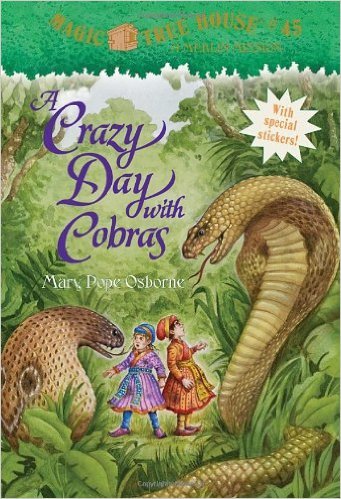 9780545910880: By Mary Pope OsborneMagic Tree House #45: A Crazy Day with Cobras (A Stepping Stone Book(TM))[Paperback]