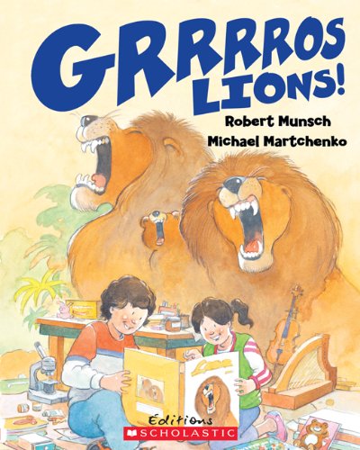 Stock image for Grrrros Lions! (French Edition) for sale by Ergodebooks