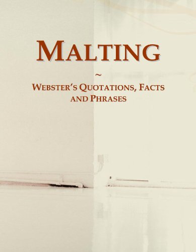 9780546574678: Malting: Webster's Quotations, Facts and Phrases