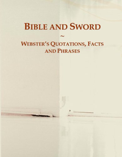 Stock image for Bible and Sword: Webster's Quotations, Facts and Phrases for sale by Revaluation Books