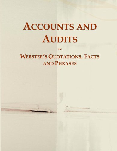 9780546607154: Accounts and Audits: Webster's Quotations, Facts and Phrases