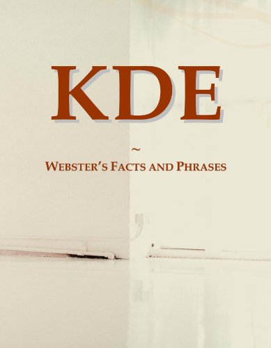 9780546614251: KDE: Webster's Facts and Phrases