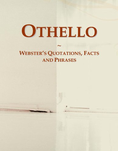 9780546632361: Othello: Webster's Quotations, Facts and Phrases
