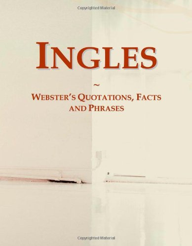 Stock image for Ingles: Webster's Quotations, Facts and Phrases for sale by BEAR'S BOOK FOREST