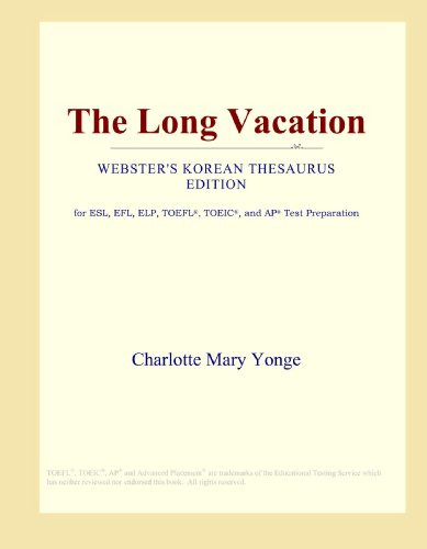 9780546803983: The Long Vacation (Webster's Korean Thesaurus Edition)