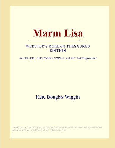 9780546838084: Marm Lisa (Webster's Korean Thesaurus Edition)