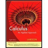 9780547004945: Calculus- Applied Approach, Enhanced Edition (8th, 10) by Larson, Ron [Hardcover (2009)]