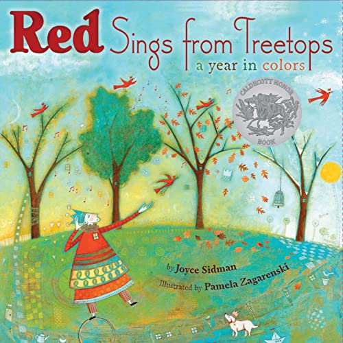 Beispielbild fr Red Sings from Treetops: A Year in Colors (Sidman, Joyce) zum Verkauf von PlumCircle