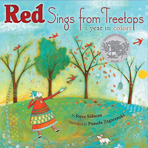 Stock image for Red Sings from Treetops: A Year in Colors (Sidman, Joyce) for sale by Your Online Bookstore
