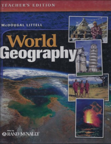 Stock image for McDougal Littell World Geography (Teacher's Edition) for sale by ThriftBooks-Dallas