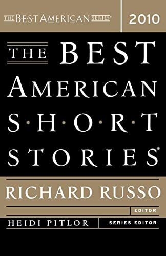 Beispielbild fr The Best American Short Stories 2010 zum Verkauf von Better World Books