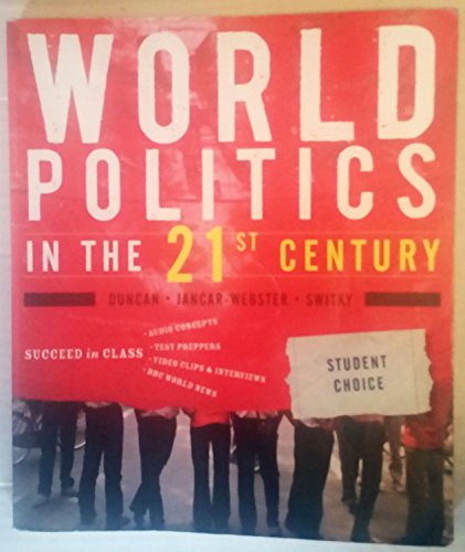 Beispielbild fr World Politics In The 21st Century zum Verkauf von Half Price Books Inc.