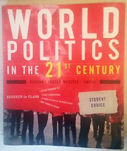 Imagen de archivo de World Politics in the Twenty-first Century a la venta por BookHolders