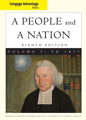 Stock image for Cengage Advantage Books, Vol. 1 : A People and a Nation for sale by Books Puddle