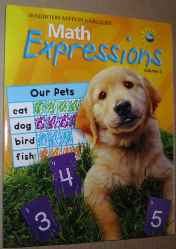 Imagen de archivo de Math Expressions: Student Activity Book Softcover, Volume 2 Level K 2009 a la venta por SecondSale