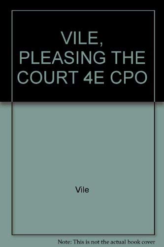 Imagen de archivo de PLEASING THE COURT >CUSTOM< a la venta por HPB-Red