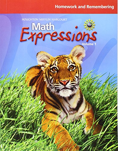 Houghton Mifflin Harcourt: Math Expressions- Homework and Remembering - Karen C. Fuson