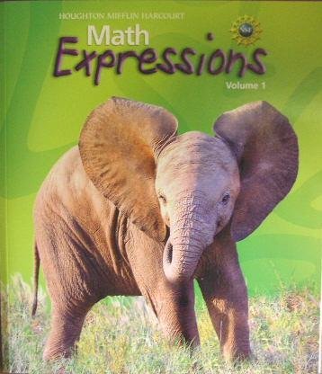 Stock image for Houghton Mifflin Math Expressions : Homework and Remembering Consumable Volume 1 Level 3 for sale by Better World Books: West