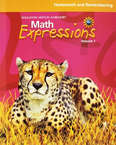 9780547066967: Math Expressions: Homework and Remembering Consumable Volume 1 Level 5