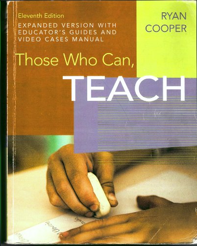 Stock image for Title: THOSE WHO CAN,TEACH-EXPANDED > for sale by Irish Booksellers