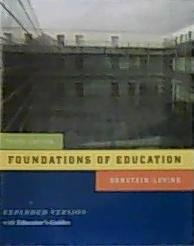 Imagen de archivo de Foundations of Education a la venta por BookHolders