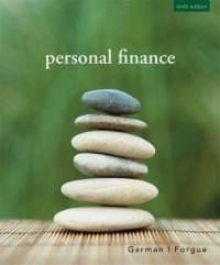Beispielbild fr Personal Finance zum Verkauf von Better World Books