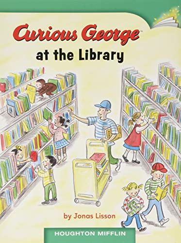 Imagen de archivo de Curious George at the Library Above Level Leveled Readers Unit 1 Selection 3 Book 3 6pk, Grade 1: Houghton Mifflin Reading Leveled Readers a la venta por Revaluation Books