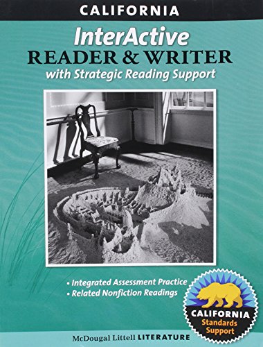 Literature: The Interactive Reader and Writer With Strategic Reading Support Grade 8 Ca (McDougal Littell Literature) (9780547102122) by MCDOUGAL LITTEL
