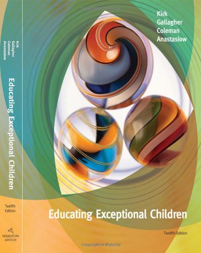 Beispielbild fr Educating Exceptional Children zum Verkauf von Wonder Book