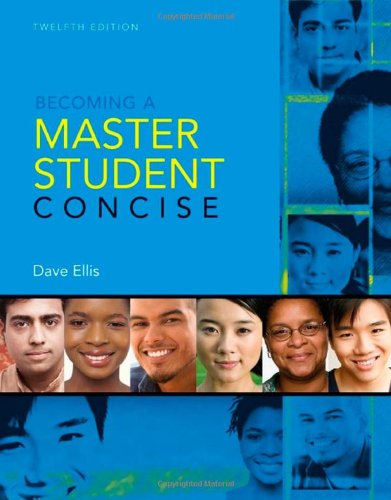 Imagen de archivo de Becoming a Master Student: Concise a la venta por SecondSale