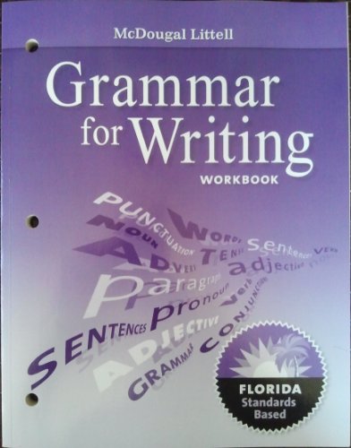 Stock image for Mcdougal Littell Literature: Grammar For Writing Workbook Grade 12 ; 9780547141176 ; 0547141173 for sale by APlus Textbooks