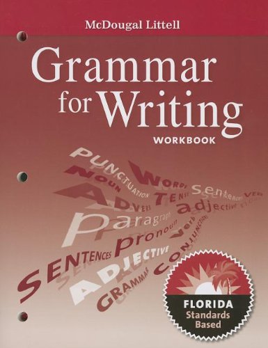 Stock image for Mcdougal Littell Literature: Grammar For Writing Workbook Grade 07 ; 9780547141206 ; 0547141203 for sale by APlus Textbooks