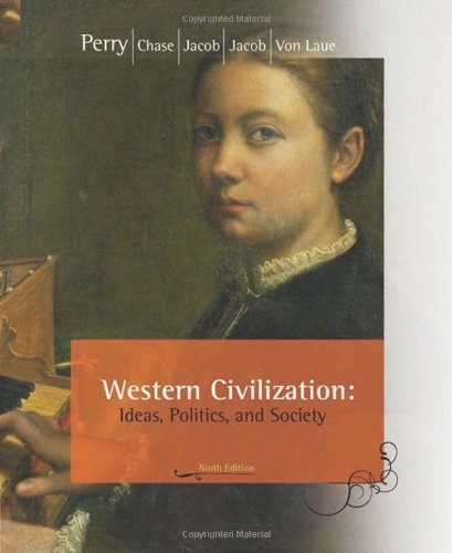 Imagen de archivo de Western Civilization: Ideas, Politics, and Society a la venta por Big River Books