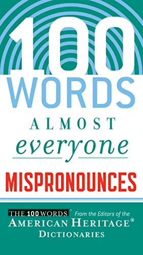 Beispielbild fr 100 Words Almost Everyone Mispronounces zum Verkauf von Wonder Book