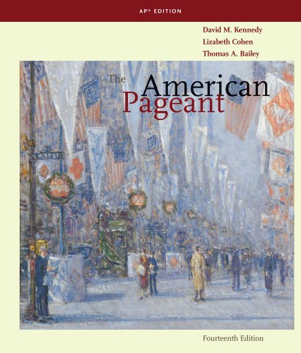 Beispielbild fr The American Pageant: A History of the American People, AP Edition zum Verkauf von BooksRun