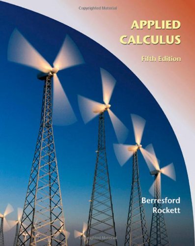 Stock image for Applied Calculus (Available 2010 Titles Enhanced Web Assign) for sale by BooksRun