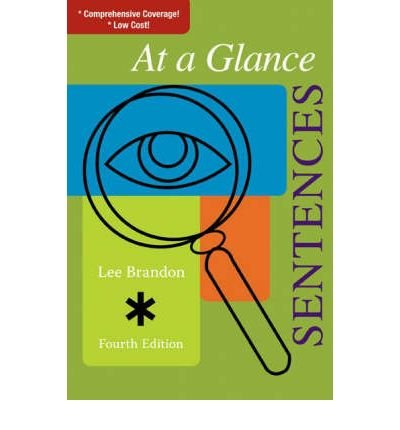 At a Glance: Sentence 4 Ed + Webster's New Pocket Dictonary (9780547194561) by Brandon, Lee
