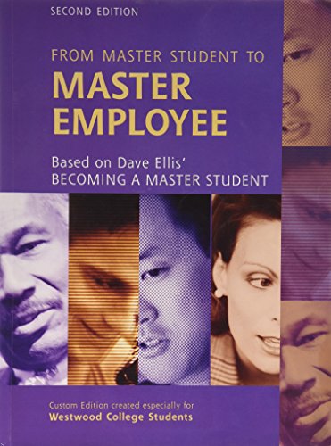 9780547199733: From Master Student to Master Employee (Custom Edition created especially for Westwood College Stude