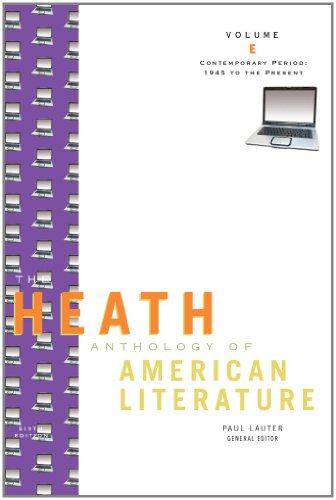 Beispielbild fr The Heath Anthology of American Literature: Contemporary Period (1945 To The Present), Volume E (Heath Anthologies) zum Verkauf von Your Online Bookstore