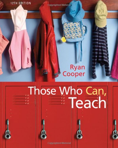9780547204888: Those Who Can, Teach